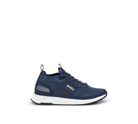 BOSS Sneaker bassa 'Titanium' blu scuro / grigio, Taglia 42