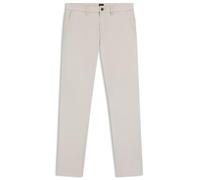BOSS Uomo Cino-Slim-2 Chino Slim Fit in Twill Stretch, grigio, 32W x 34L