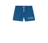 Boss Uomo Costume da Bagno Short 50469280 Poliammide Blu M