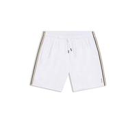 Boss Uomo Costume da Bagno Short 50491594 Elastomultiestere Bianco XL