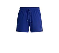 BOSS Uomo Costume da Bagno Short Elastomultiestere Blu L