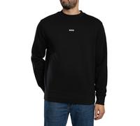BOSS Uomo Felpa WeSmallCrew, Nero