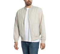 BOSS Uomo Giubbotto bomber Ze Smartcore, Grigio