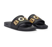 BOSS Uomo Kirk rblg_n Slide, Nero, 35 EU