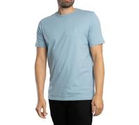 BOSS Uomo Maglietta con logo Tales, Blu