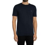 BOSS Uomo Maglietta con logo Tales, Blu
