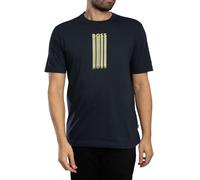 BOSS Uomo Maglietta grafica Bass, Blu