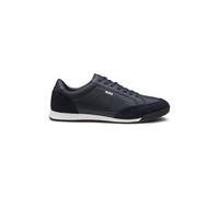 BOSS Sneakers con rifiniture in pelle scamosciata e suola a spina di pesce - Style Nitan_Lowp_sdbnyp, 50568486 Blu scuro 40
