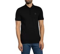BOSS Uomo Polo con cerniera Passer, Nero