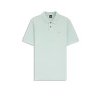 BOSS Polo in piqué di cotone con logo - Style Prime, 50507813 Celeste S