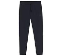BOSS Pantaloni della tuta in terry di cotone con toppa con logo - Style Sestart, 50509303 Blu scuro XL