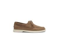 Boss Uomo Sienne SD 10247967 01 Boat Shoes, Beige Medio., 43 EU