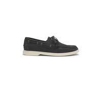 Boss Uomo Sienne SD 10247967 01 Boat Shoes, Grigio Scuro, 45 EU