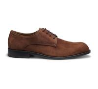 BOSS Scarpe Derby in morbida pelle scamosciata - Style Tayil-L_Derb_sdfs, 50563099 Marrone scuro 41