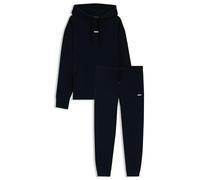 BOSS Uomo Tuta Con Cappuccio Wesmall, Dark Blue, M