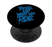Boss Up What Up Doe | Detroit Michigan PopSockets PopGrip Adesivo