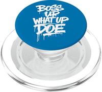 Boss Up What Up Doe | Divertente Detroit Michigan PopSockets PopGrip per MagSafe
