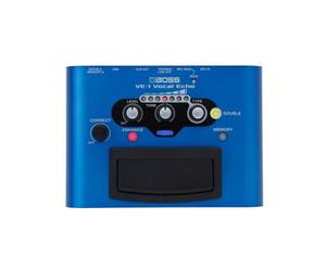 BOSS VE-1 Vocal Echo per Cantanti e Vocalist | Controllate il Suono della Vostra Voce in Tempo Reale | Aggiungete Ambienze Naturali o un Intenso Riverbero alla vostra Voce