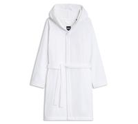 BOSS Vestaglia in cotone a fibra lunga con revers con logo - Style PLAIN Graphit KIMO S, KIM-PLAIN Bianco XL