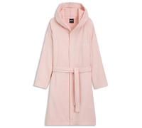 BOSS Vestaglia in cotone a fibra lunga con revers con logo - Style PLAIN Graphit KIMO S, KIM-PLAIN Rosa M