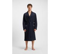 BOSS Vestaglia in jersey di cotone con logo ricamato - Style Robe BM, 50545943 Blu scuro L