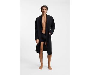 BOSS Vestaglia in jersey di cotone con logo ricamato - Style Robe BM, 50545943 Nero L