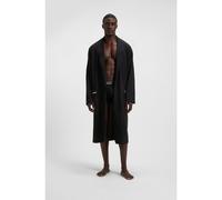 BOSS Vestaglia in jersey di cotone con logo ricamato - Style Robe BM, 50545943 Nero XXL