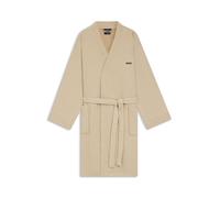 BOSS Vestaglia in terry di cotone con interno ad asciugatura rapida - Style BLINEA White Bath robe XL, KIM-BLINEA Beige L