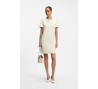 BOSS Vestito a maniche corte in crêpe giapponese - Style Dinderah, 50565104 Giallo chiaro 36