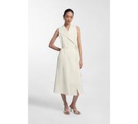 BOSS Vestito a vestaglia in cotone elasticizzato con cintura regolabile - Style Dimosa2, 50557446 Colore neutro 38