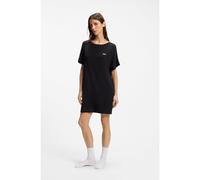 BOSS Vestito da notte in jersey elasticizzato con logo stampato - Style Element_Nightie, 50561000 Nero M
