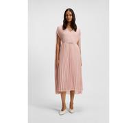 BOSS Vestito in chiffon stropicciato con cintura e strato superiore - Style Dennya, 50548050 Rosa chiaro 38