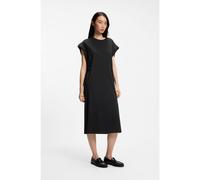 BOSS Vestito in jersey con maniche a cappuccio e dettaglio logo - Style C_Edress_5, 50540442 Nero XS