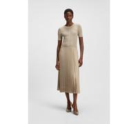 BOSS Vestito in materiali misti con gonna plissé - Style Fadridi, 50535658 Beige chiaro L