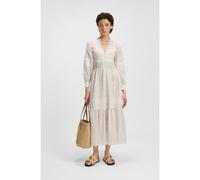 BOSS Vestito in pizzo di cotone con dettagli plissettati - Style C_Dabrody, 50538358 Colore neutro 38