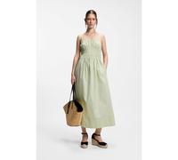 BOSS Vestito in popeline di cotone con righe verticali - Style C_Diplyn, 50559218 A disegni 38