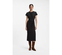 BOSS Vestito midi in jersey con dettaglio nodo - Style C_Erlays, 50564231 Nero S