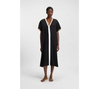 BOSS Vestito per il mare relaxed fit nei colori tipici del marchio - Style BOSS CODES COVER UP, 50540531 Nero L