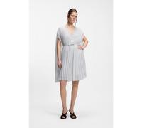 BOSS Vestito plissé a strati con mantellina - Style Doplisse, 50558254 Celeste 36