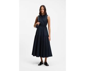 BOSS Vestito senza maniche in popeline di cotone - Style Dimici, 50565398 Blu scuro 38