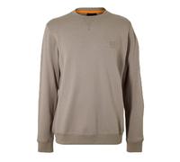 BOSS Felpa in terry di cotone con toppa con logo - Style Westart, 50509323 Marrone chiaro XXL