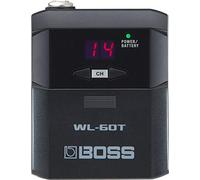 BOSS WL-60T trasmettitore wireless per il sistema wireless WL-60 | Connettete un secondo strumento per cambi rapidi sul palco | Fino a 25 ore di autonomia