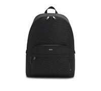 BOSS Zaino con monogramma e logo goffrato in lamina - Style Zair_MN_S. Backpack, 50552571 Nero pz.