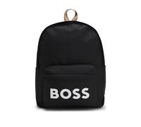 BOSS Zaino da bambini in tessuto lavorato con logo stampato - Style J52652/09BUNQ, J52652 Nero ONESI