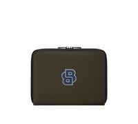 BOSS Zipped folder with varsity-style logo patch - Style Conference folder A5 Varsity Forest Gree, 58837111 Verde scuro pz.