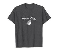 Bossa Nova Peach Minimal Art Vintage Inspired Maglietta