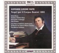 Bossa,Silvia,Belfiori Doro,Gianluca, Vespri Per Il Corpus Domini 1802 (CD)