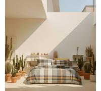 Bossi Parure Copripiumino matrimoniale MILLER 7612 tartan scozzese