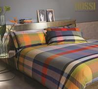 Bossi Parure copripiumino PIAZZA E MEZZA 200X200+50 con federa in cotone pettinato Tinto filo - ESCLUSO SOTTO LENZUOLO - ESCLUSO SOTTO LENZUOLO (P11 7394 LIVELY, Piazza e mezza)