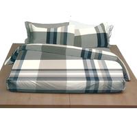 Bossi Rhino 7480, Parure Copripiumino Matrimoniale - escluso sotto con angoli